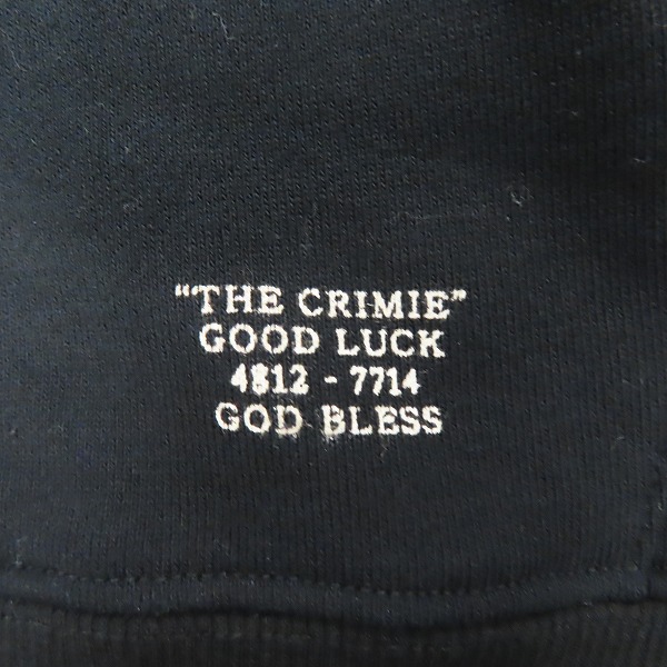 実際に弊社で買取させて頂いたTHE CRIMIE/クライミー ジップアップパーカー C1K1-SW15/Mの画像 4枚目