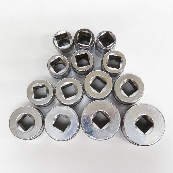 実際に弊社で買取させて頂いたSnap-on/スナップオン 1/2インチ シャローソケット SWM141/151/161/171/181/191//211/221/231/241/261/271/301/321 14点セットの画像 5枚目