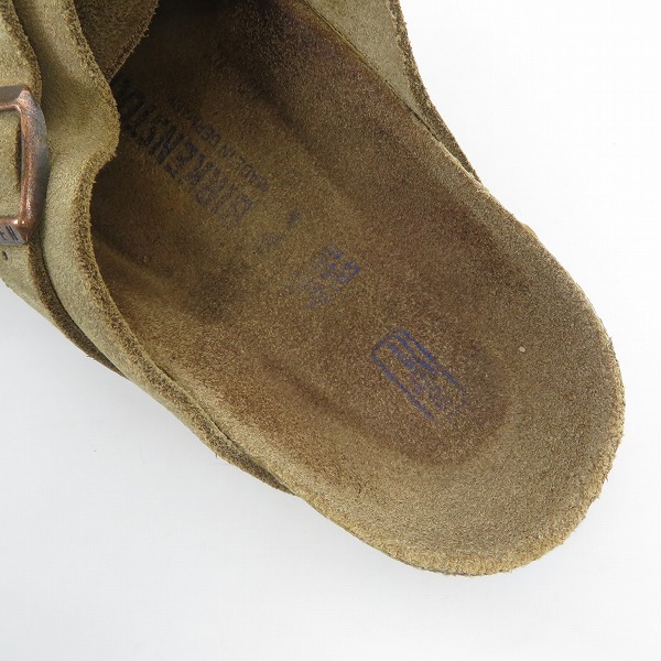 実際に弊社で買取させて頂いたBIRKENSTOCK/ビルケンシュトック ZURICH BS/チューリッヒ スエード サンダル 1009532/40の画像 4枚目
