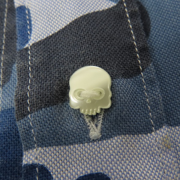 実際に弊社で買取させて頂いたHYDROGEN/ハイドロゲン カモフラ柄 長袖シャツ XXLの画像 5枚目