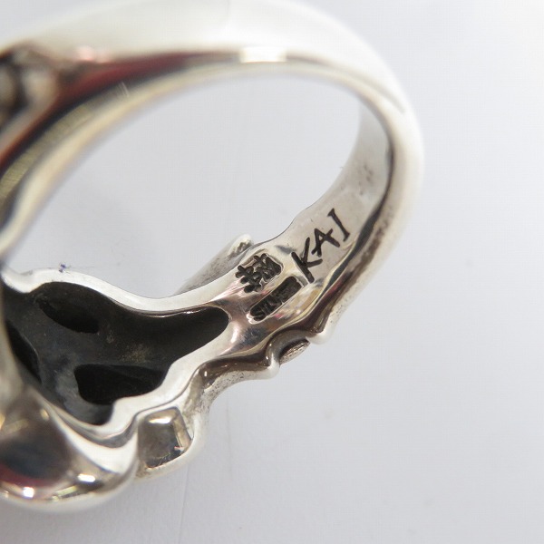 実際に弊社で買取させて頂いた【ギャラ付】Bloody Mary/ブラッディマリー KAI カイ 2008Xmas限定 鬼火リング/15.5号の画像 5枚目