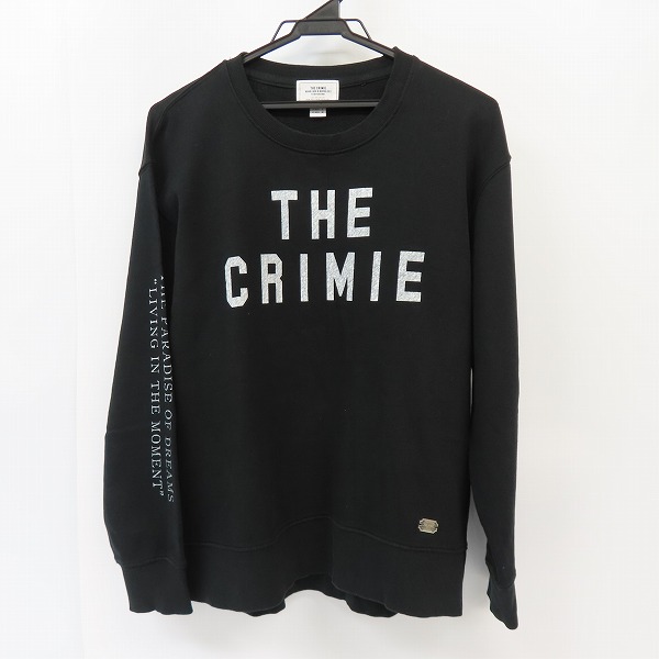 実際に弊社で買取させて頂いたTHE CRIMIE/クライミー ロゴスウェット CIH5-SW03/L