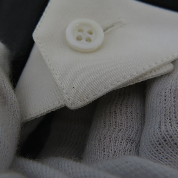 実際に弊社で買取させて頂いたDior HOMME/ディオールオム 07AW エディ期 カラー切替デザイン長袖シャツ 7H3151880100 /37の画像 4枚目