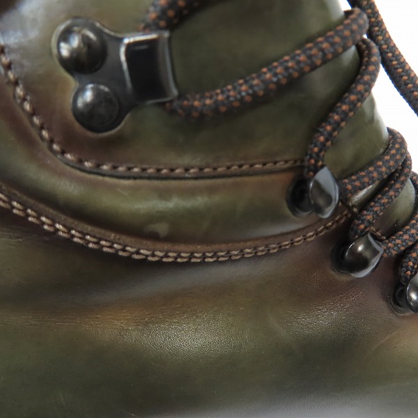 実際に弊社で買取させて頂いたMAGNANNI /マグナーニ レザー マウンテンブーツ/トレッキングブーツ 12679/41の画像 7枚目