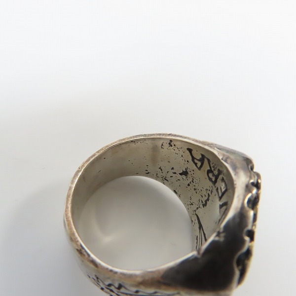 実際に弊社で買取させて頂いたCRAZY PIG/クレイジーピッグ CALAVERA MEXICAN SKULL/カラベラメキシカンスカル リング/23号の画像 8枚目