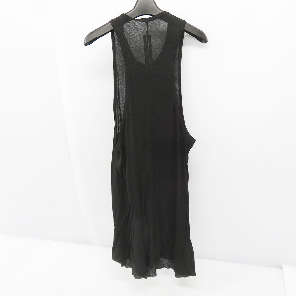 実際に弊社で買取させて頂いたRick Owens/リックオウエンス Sleeveless T-shirt/スリーブレスTシャツ RU20S7158-MR/Mの画像 1枚目