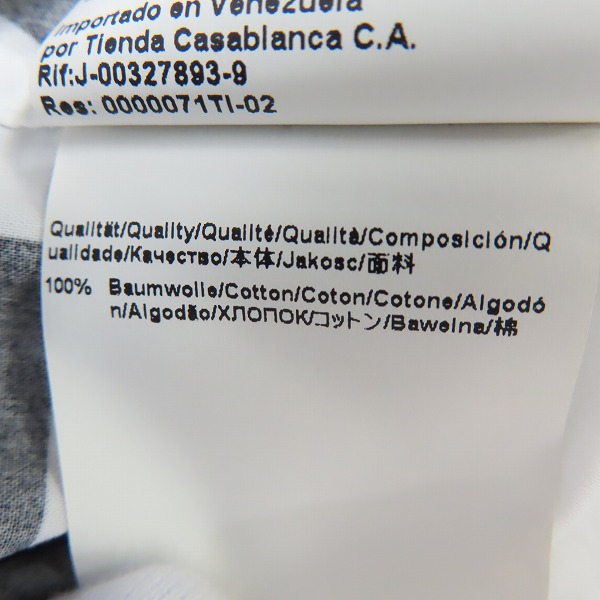 実際に弊社で買取させて頂いたHUGO BOSS/ヒューゴボス 総柄 ロングスリーブシャツ XXLの画像 4枚目