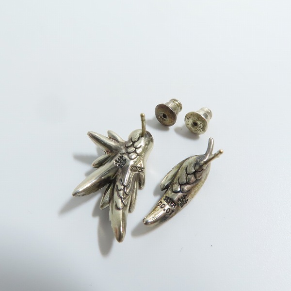 実際に弊社で買取させて頂いた（1）Bloody Mary/ブラッディマリー ストーン フェザーピアス 2点セットの画像 4枚目