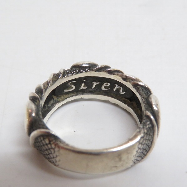 実際に弊社で買取させて頂いたBloody Mary/ブラッディマリー SIREN/サイレンリング 12号の画像 6枚目