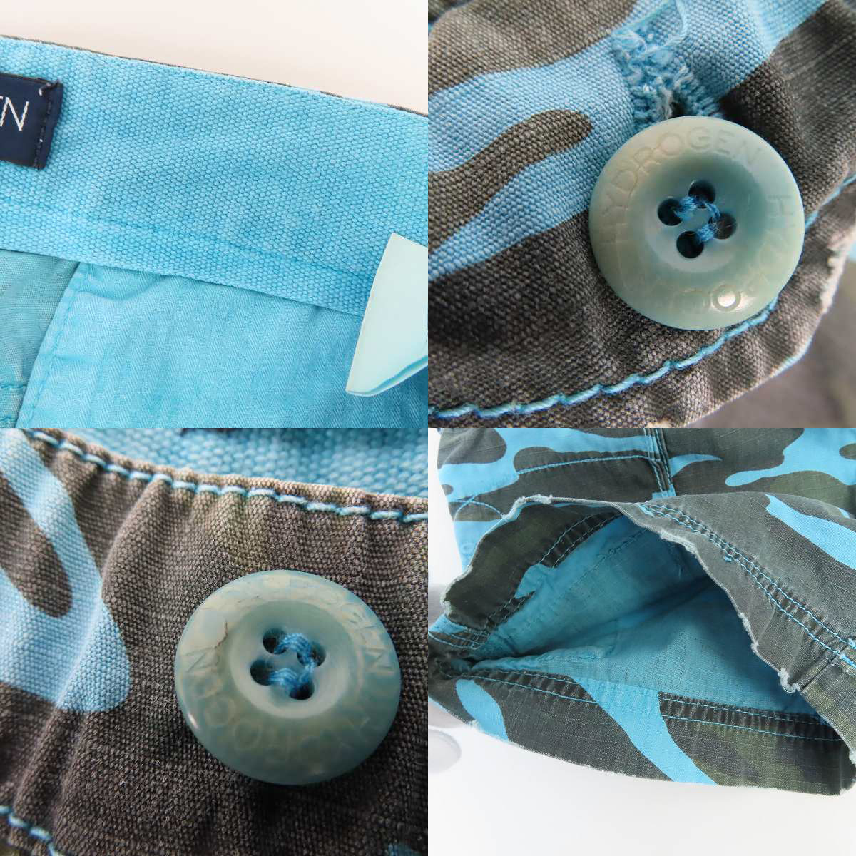 実際に弊社で買取させて頂いたHYDROGEN/ハイドロゲン CARGO SHORT/カーゴ ショートパンツ カモフラ/29の画像 6枚目