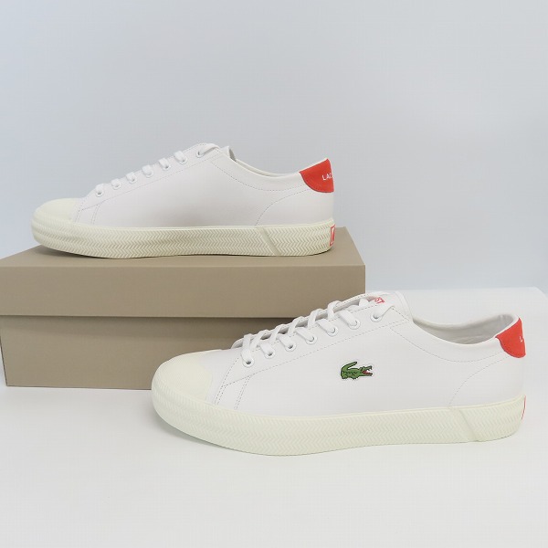 実際に弊社で買取させて頂いたLACOSTE/ラコステ GRIPSHOT スニーカー CM00541/UK9.5の画像 3枚目