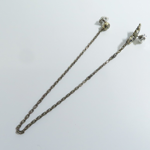 実際に弊社で買取させて頂いたBloody Mary/ブラッディマリー ウイングデザイン チェーンピアスの画像 6枚目