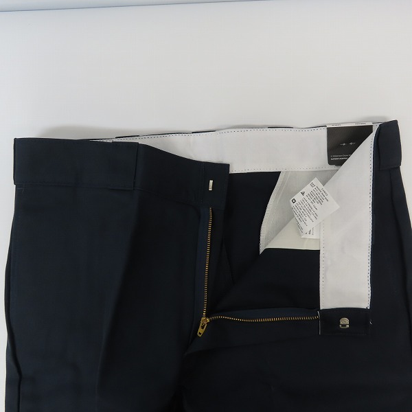実際に弊社で買取させて頂いた【未使用】Dickies/ディッキーズ ワークパンツ/チノパン ダークネイビー 874DN /36 28の画像 5枚目
