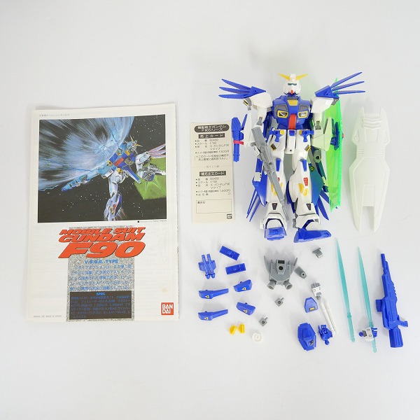 実際に弊社で買取させて頂いた【組済/ジャンク】バンダイ 1/100 F90Y クラスター ガンダム/ビギナゼラ/F90-Vタイプ/ベルガギロス 4点セット/ガンプラの画像 3枚目