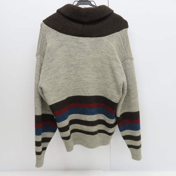 実際に弊社で買取させて頂いたTHE FLAT HEAD/フラットヘッド ウール ニット カーディガン/Mの画像 1枚目