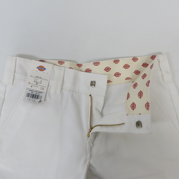 実際に弊社で買取させて頂いたDickies/ディッキーズ ショートパンツ ホワイト WL875LH1 /26の画像 4枚目