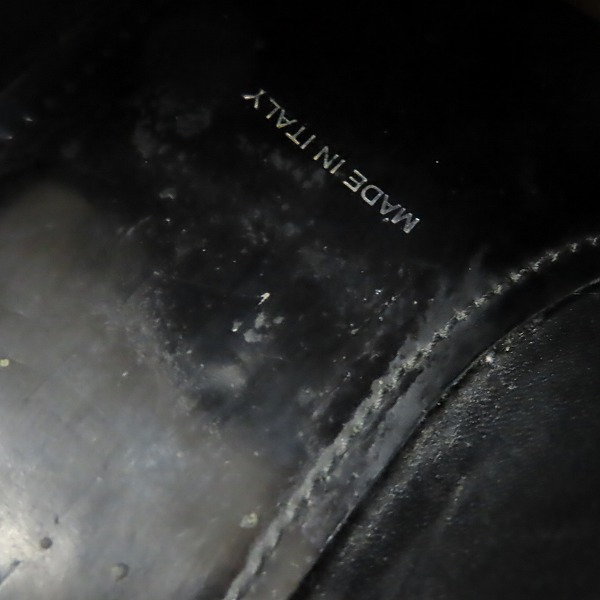 実際に弊社で買取させて頂いた【難有り】PRADA/プラダ レザー 厚底シューズ  の画像 7枚目
