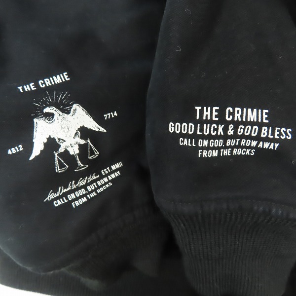 実際に弊社で買取させて頂いたCRIMIE/クライミー ZACK BACK SATIN THINSULATE MA-1 JACKET/バックサテン シンサレート ジャケット CR1-02L5-JK38/Mの画像 5枚目