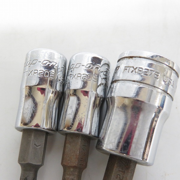 実際に弊社で買取させて頂いたSnap-on/スナップオン 3/8 トルクスソケット TTXR20E/25E/FTXR27E/30E/40E/45E 6点セットの画像 4枚目