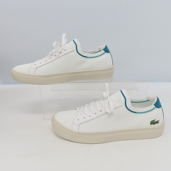 実際に弊社で買取させて頂いた【未使用】LACOSTE/ラコステ LA PIQUEE 0721 2 スニーカー CM00321/UK9.5の画像 3枚目