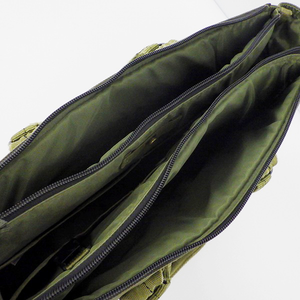 実際に弊社で買取させて頂いたBRIEFING/ブリーフィング PROTECTION/プロテクションブリーフケース トート ショルダー 2way カーキの画像 3枚目