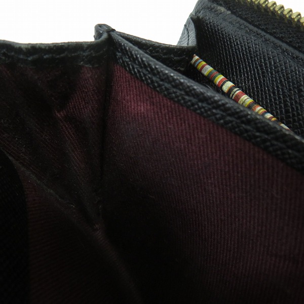 実際に弊社で買取させて頂いたPaul Smith/ポールスミス L字ファスナー レザーコインケースの画像 7枚目