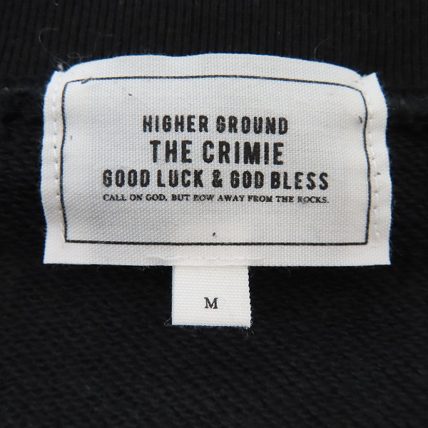 実際に弊社で買取させて頂いたTHE CRIMIE/クライミー 胸ロゴスウェット/Mの画像 2枚目