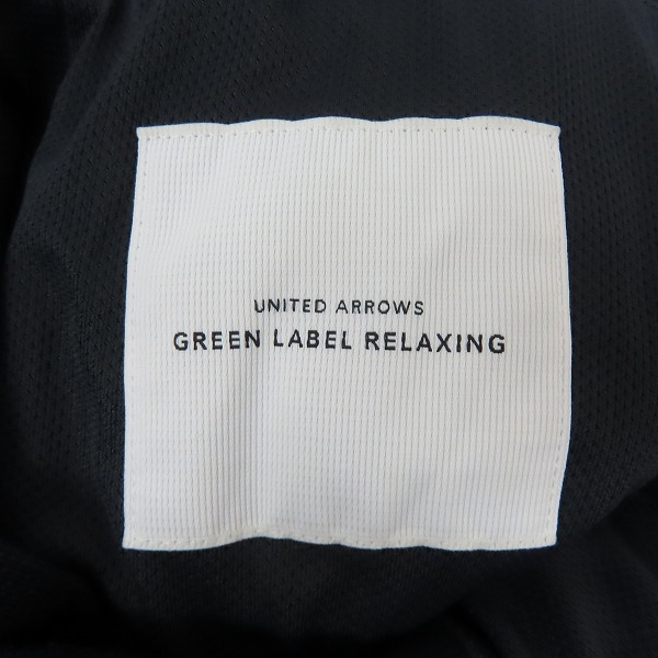実際に弊社で買取させて頂いた【未使用】UNITED ARROWS green label relaxing/ユナイテッドアローズ グリーンレーベル リラクシング ジャケット/Lの画像 2枚目