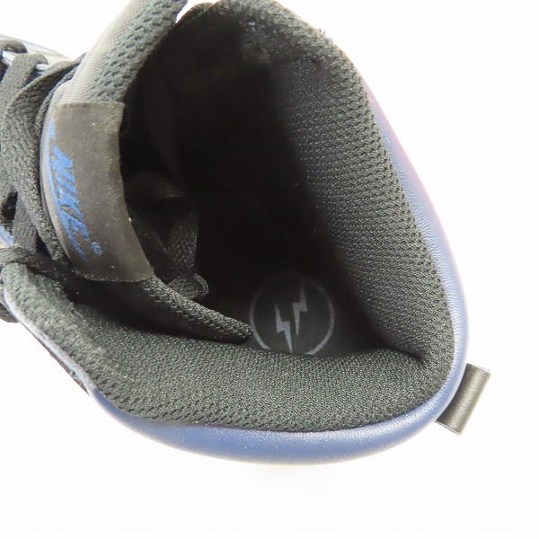 実際に弊社で買取させて頂いたNIKE×FRAGMENT DESIGN/ナイキ×フラグメントデザイン DUNK HI/F ダンク DJ0383-400/26.5の画像 4枚目