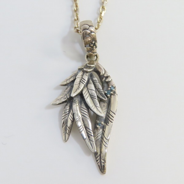 実際に弊社で買取させて頂いたBloody Mary/ブラッディマリー フェザーモチーフ ペンダント/ネックレスの画像 1枚目