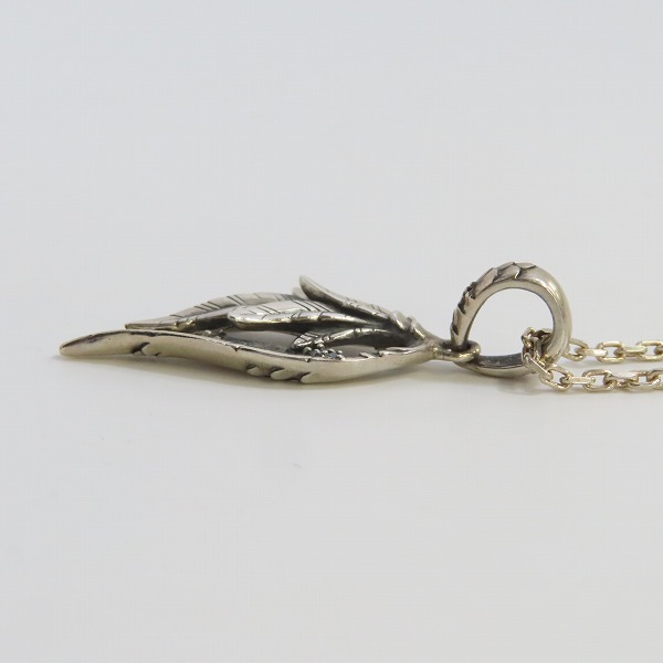 実際に弊社で買取させて頂いたBloody Mary/ブラッディマリー フェザーモチーフ ペンダント/ネックレスの画像 3枚目