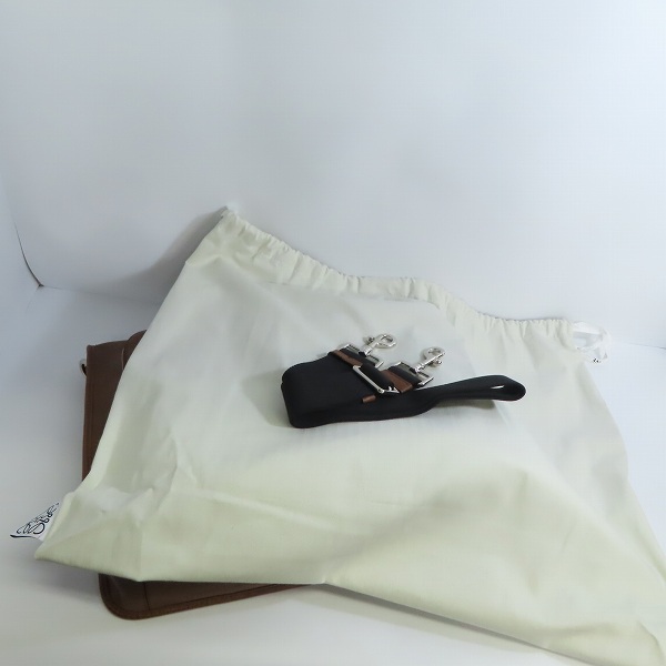 実際に弊社で買取させて頂いたLOEWE/ロエベ PORTA DOCUMENTOS BRONCEAD WIDE BRIFCASE 2wayブリーフケース/ビジネスバッグ 358.17.L19の画像 6枚目