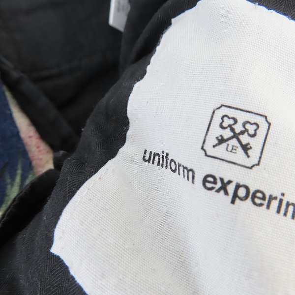 実際に弊社で買取させて頂いたuniform experiment/ユニフォームエクスペリメント 14SS ANKLE CUT SLACKS/花柄 スター UE-140008/2の画像 6枚目