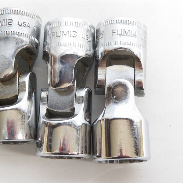 実際に弊社で買取させて頂いたSnap-on/スナップオン ユニバーサルソケット 3/8 FUM10/12/13/14/FSU11 5点セットの画像 2枚目