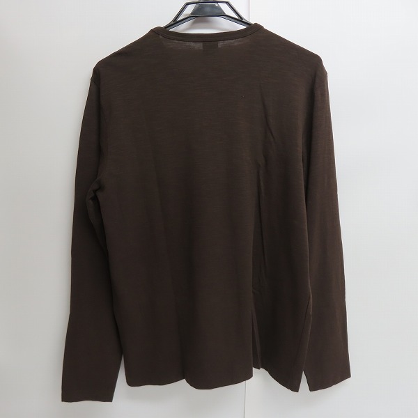 実際に弊社で買取させて頂いたHUGO BOSS/ヒューゴボス ロングスリーブ ダークブラウン XLの画像 1枚目
