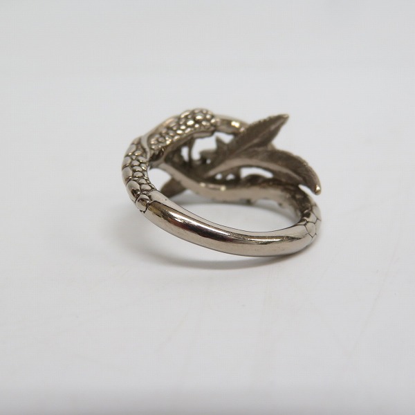 実際に弊社で買取させて頂いた【ギャラ付】Bloody Mary/ブラッディマリー 10th 2009クリスマス K18WG/ダイヤ メモリアル アストロラーベリング/8号の画像 2枚目