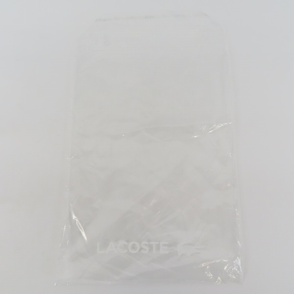 実際に弊社で買取させて頂いた(1)【未使用】LACOSTE/ラコステ メタルバッジプレーンポロシャツ ブルー PH9161L/Lの画像 7枚目