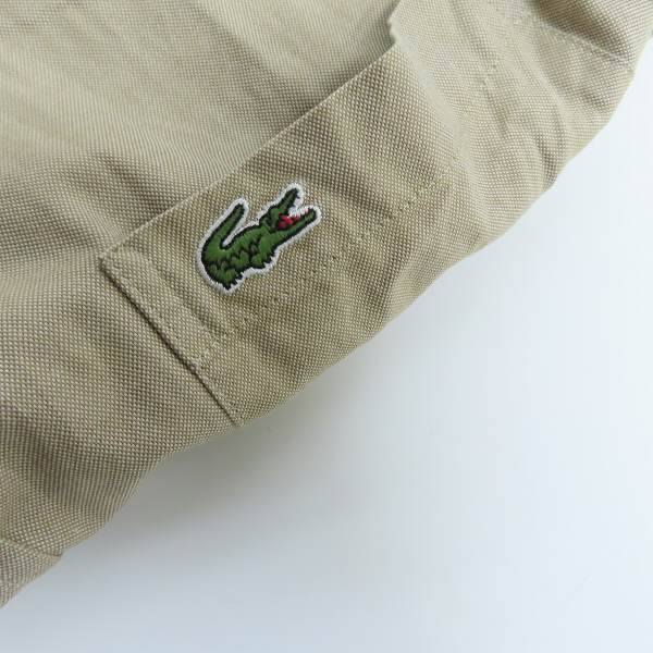 実際に弊社で買取させて頂いたLACOSTE/ラコステ ボタンダウン チェック 半袖シャツ/Mの画像 5枚目