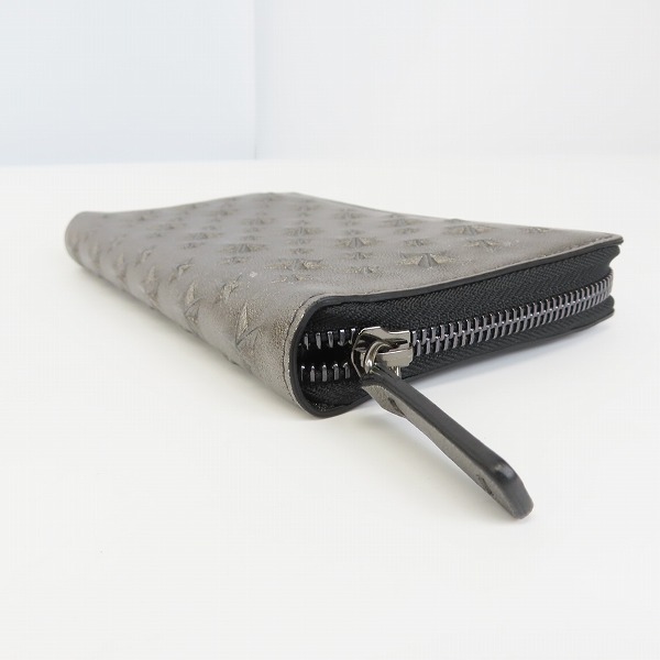 実際に弊社で買取させて頂いたJIMMY CHOO/ジミーチュー レザーウォレット 長財布の画像 2枚目