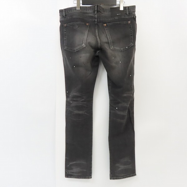 実際に弊社で買取させて頂いたTHE CRIMIE/クライミー ダメージペイント加工ストレッチデニムパンツ C1H5-BFPT-05/Lの画像 1枚目