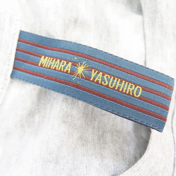 実際に弊社で買取させて頂いたMIHARAYASUHIRO/ミハラヤスヒロ PARADOXサークル 刺繍 半袖 Tシャツ 51633835/46の画像 2枚目