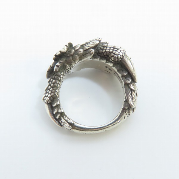 実際に弊社で買取させて頂いたBloody Mary/ブラッディマリー ブラックダイヤモンド キングダムリング/10号の画像 5枚目