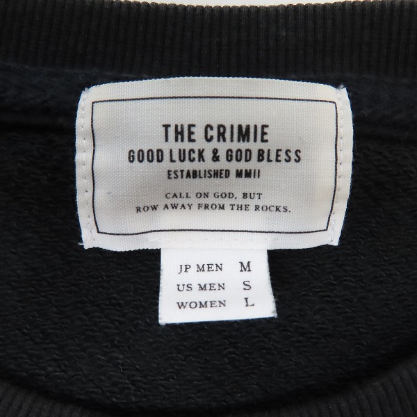 実際に弊社で買取させて頂いたTHE CRIMIE/クライミー マリアプリントスウェット CIH5-SW01/Mの画像 2枚目