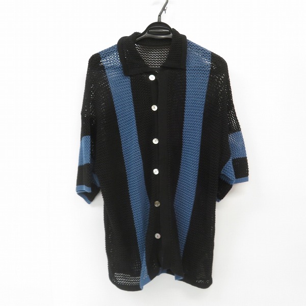 実際に弊社で買取させて頂いたHARE/ハレ ラインメッシュ ニット カーディガン HA020398AD/F