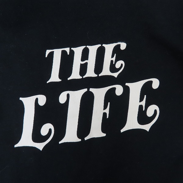 実際に弊社で買取させて頂いたCRIMIE/クライミー SWEAT ZIP PARKA THE LIFE/ジップアップパーカー ブラック C1K1-SW14/Sの画像 7枚目