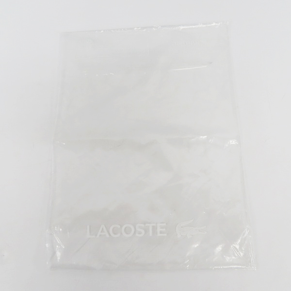 実際に弊社で買取させて頂いた(2)【未使用】LACOSTE/ラコステ メタルバッジプレーンポロシャツ ブルー PH9161L/Lの画像 7枚目