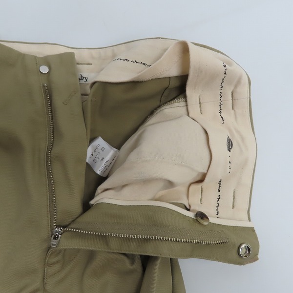実際に弊社で買取させて頂いたsaby x Dickies/サバイ ディッキーズ TYPE TUCK BAGGY/タックバギーパンツ 21SS-031817/3の画像 5枚目