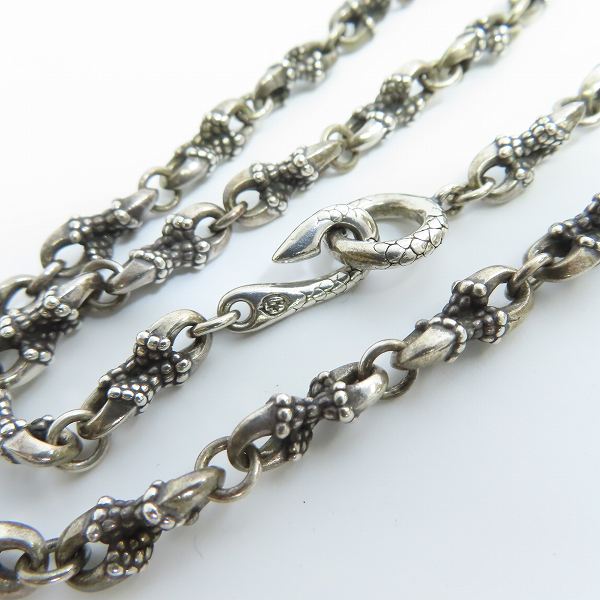 実際に弊社で買取させて頂いたBloody Mary/ブラッディマリー ツイステッドクローチェーン 40cm