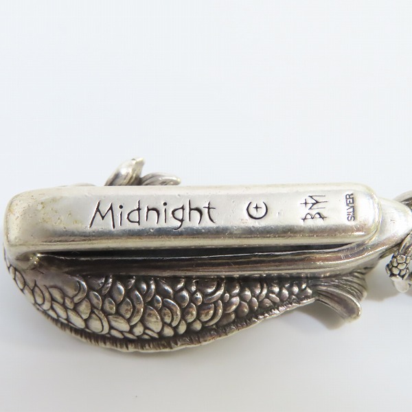 実際に弊社で買取させて頂いたBloody Mary/ブラッディマリー ナイトレイヴン ウォレットチェーン 大烏 ｗ/ストーンの画像 4枚目