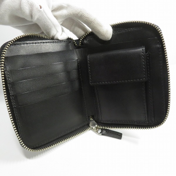 実際に弊社で買取させて頂いたFRAGMENT DESIGN/フラグメントデザイン×THUNDERBOLT PROJECT ラウンドファスナー二つ折り財布の画像 3枚目